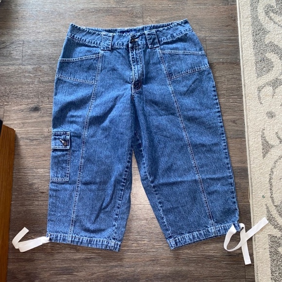 LA blues size 18w ladies denim culottes - Picture 2 of 5